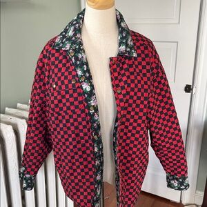 Clare V reversible quilted jacket